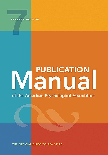 קובץ:Publication Manual of the APA, 7th Edition.jpg