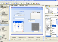 צילום מסך של VB Net 2005 בגרסה 8.0 (2005) כחלק מחבילת הסטודיו
