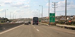 כביש 65 בקטע ואדי עארה