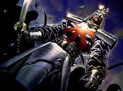 הסמוראי הכסוף, כפי שהופיע בחוברת New Avengers #12 מדצמבר 2005, אמנות מאת דייוויד פינץ'.