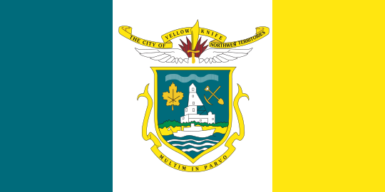 קובץ:Flag of Yellowknife, NWT.svg