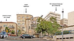 סגנונות אדריכלות שונים במרכז העיר בירושלים