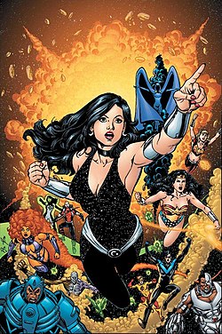 דונה טרוי, כפי שהופיעה על עטיפת החוברת DC Special: Return of Donna Troy #4 מאוקטובר 2005, אמנות מאת פיל חימנז.