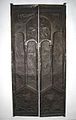 דלתות פליז (1922) ששימשו עבור הכניסה לבניין בצלאל בירושלים בעיצוב זאב רבן ובביצוע חביב ששון