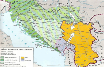 Lokacija Jugoslavije