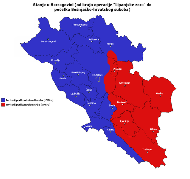 Datoteka:Stanje u Hercegovini prije Bošnjačko-hrvatskog sukoba.PNG