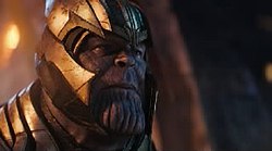 Thanos a Bosszúállók: Végtelen háború című filmben