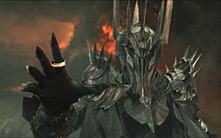 Sauron a Gyűrűk Ura élőszereplős filmváltozatában