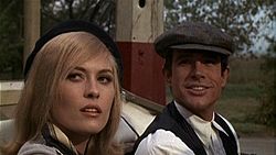 Bonnie és Clyde (Faye Dunaway és Warren Beatty)