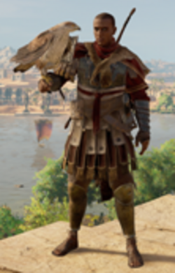 Bayek az Assassin’s Creed Origins játékból