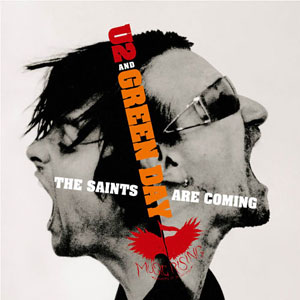«The Saints Are Coming» սինգլի շապիկը (Green Day, 2005)