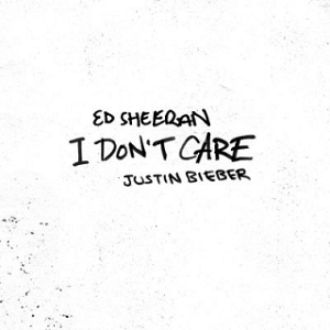 «I Don’t Care» սինգլի շապիկը (Էդ Շիրանի և Ջասթին Բիբեր, 2019)
