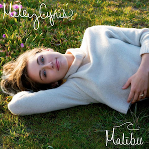 «Malibu» սինգլի շապիկը (Մայլի Սայրուս, 2017)