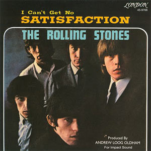 «(I Can't Get No) Satisfaction» սինգլի շապիկը (The Rolling Stones, 1965)