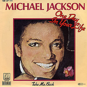 «One Day in Your Life» սինգլի շապիկը (Մայքլ Ջեքսոն, 1981)