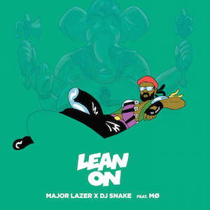 «Lean On» սինգլի շապիկը (Major Lazer-ի, DJ Snake-ի և MØ, 2015)