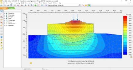 Berkas:Plaxis 2D CONNECT Edition V20 Output Screenshot.jpg