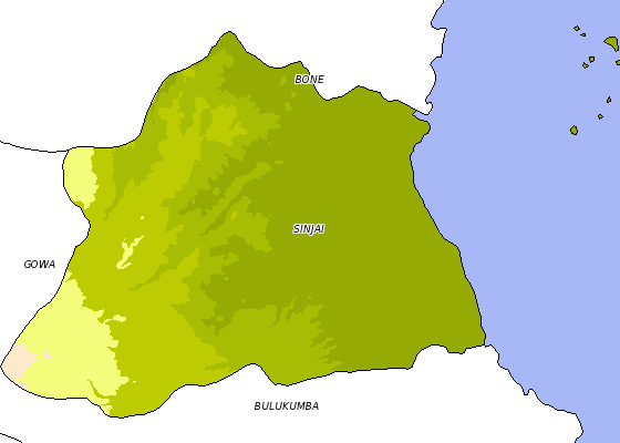 Berkas:Peta Kabupaten Sinjai 2.png