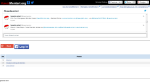 Cuplikan layar situs KawalMenteri.org
