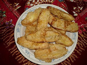 Pisang goreng.