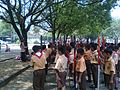 Melatih Pramuka Penggalang Tingkat SD 2014, Pelataran GWW Kampus IPB Darmaga