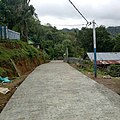 Jalan beton di Desa Patanyamang