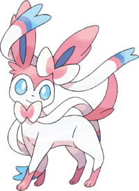 Sylveon, oleh Ken Sugimori.