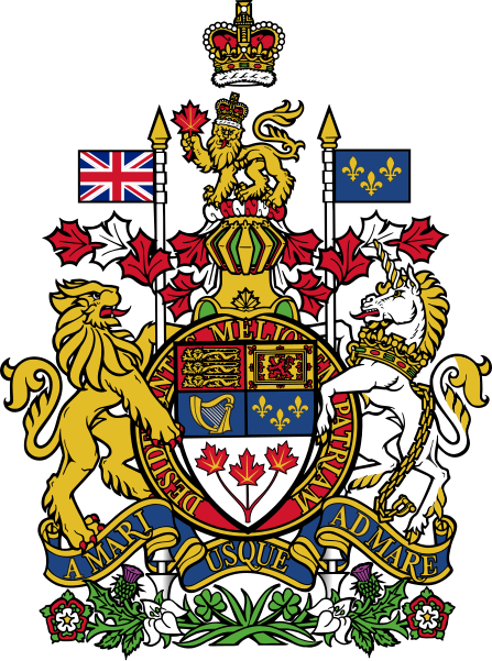 Berkas:Coat of arms of Canada.svg