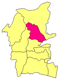 Peta lokasi kecamatan Long Ikis