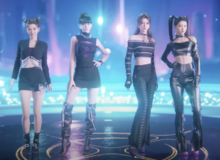Mave di MV untuk single debut mereka "Pandora". Dari kiri ke kanan: Marty, Zena, Siu, Tyra