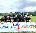 Starting line-up skuad Masolo United FC sebelum menghadapi Persim Maros