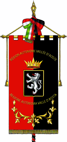 "Regione-Valle d'Aosta-Gonfalone". Con licenza Copyrighted tramite Wikipedia.