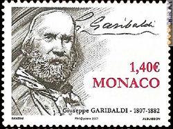 Principato di Monaco 2007 - Bicentenario della nascita di Garibaldi -