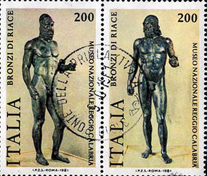 File:Francobolli bronzi di riace.jpg