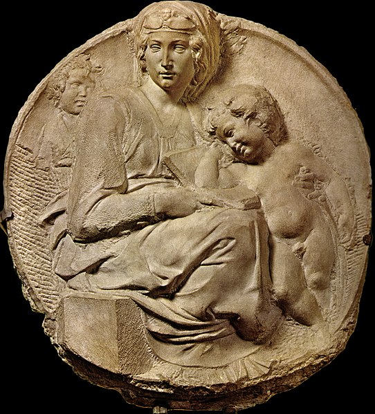 File:Michelangelo, tondo pitti.jpg