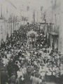 Processione della Madonna dell'Annunziata negli anni 1950
