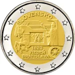 File:2 euro commemorativo 2023 slovacchia posta.webp