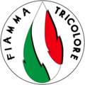 Simbolo standard del Movimento Sociale Fiamma Tricolore (dal 1995)