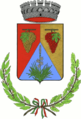 Punta alzata, con il vertice all'altezza del punto d'onore, nello stemma del comune di Flussio