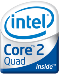 Logo del Core 2 quad