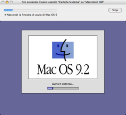 Classic su Mac OS X Tiger