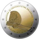 File:2 euro commemorativo 2024 slovenia biblioteca.webp