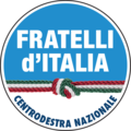 Logo di Fratelli d'Italia - Centrodestra Nazionale (2012-2014) con la corda tricolore