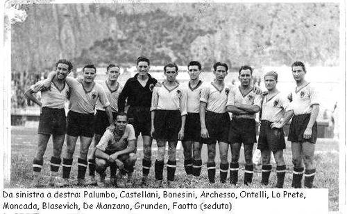 La formazione del Palermo nella stagione 1933 1934  football club palermo
