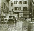 Via de' Benci durante l'alluvione del 1966