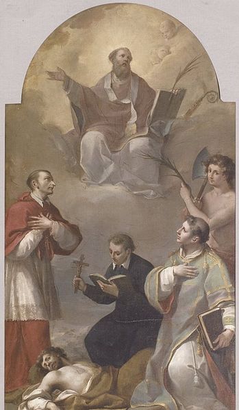 Angelo Gottarelli: Sant&#8217;Apollinare, San Carlo Borromeo, San Cosma, San Donato e San Terenzio (1791), katedralen i Imola
