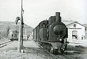 La stazione nel 1950