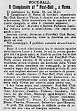 Articolo de La Stampa sul Campionato Romano