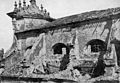 La Basilica di San Barnaba dopo l'incursione aerea del 31 maggio 1944.