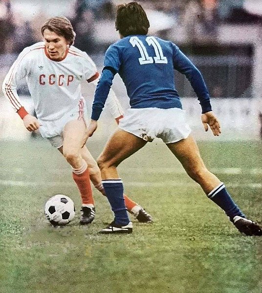 File:Italia Sperimentale vs URSS (Bologna, 1979) - Oleh Blochin e Walter Novellino.jpg